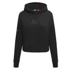 Pro Standard Womens WNBA Toronto Tempo Classic Triple Black Cropped Pullover Hoodie Black S