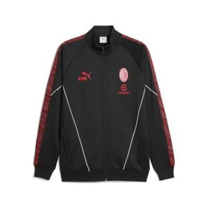 PUMA Mens Ac Milan King Anthem Jacket Athletic Outerwear Casual - Black - Size L