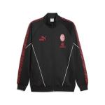 PUMA Mens Ac Milan King Anthem Jacket Athletic Outerwear Casual - Black - Size L