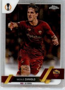2022-23 Topps Chrome UEFA Club Competitions #51 Nicolo Zaniolo AS Roma Soccer Card - Sportscard Superstore
