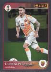 2024-25 TOPPS MERLIN UEFA CLUB COMPETITIONS #52 LORENZO PELLEGRINI AS ROMA SOCCER OFFICIAL TRADING CARD OF SOCCER