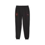 PUMA Mens Ac Milan Essentials Logo Pants Casual - Black - Size XL