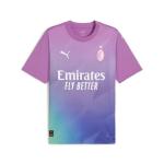 PUMA Men's Soccer AC Milan 23/24 Third Jersey - Celebrating Inclusivity and Passion for The Unconventional (Medium) Pink/Purple