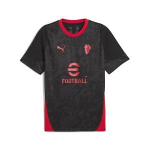 PUMA Mens Ac Milan Jersey Casual - Black - Size S