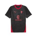 PUMA Mens Ac Milan Jersey Casual - Black - Size S