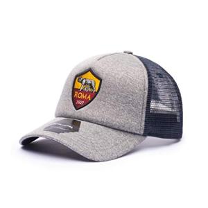 AS Roma Fan Ink Grayline Trucker Baseball Hat (Fi Collection)