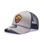 AS Roma Fan Ink Grayline Trucker Baseball Hat (Fi Collection)