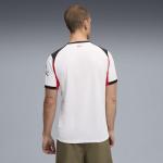 PUMA Men's A.C. Milan Away Jersey Replica, White-for All Time Red AH25, X-Largearge ACM Away Jersey Replica