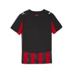 PUMA Unisex-Child A.C. Milan Home Jersey Replica, for All Time Red- Black AH25,