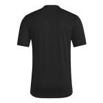 Adidas Mens Inter Miami CF Pre-Game Short Sleeve Soccer T-Shirt,Black/Club Inter De Futbol Miami,X-Large