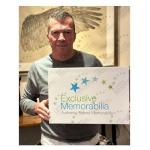 Exclusive Memorabilia Lothar Matthäus Signed Inter Milan 1990 Home Soccer Jersey Blue