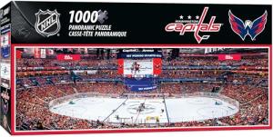 Masterpieces 1000 Piece Sports Jigsaw Puzzle - NHL Washington Capitals Center View Panoramic - 13"x39"