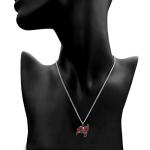 NFL Siskiyou Sports Fan Shop Tampa Bay Buccaneers Chain Necklace with Small Charm 22 inch Team Color