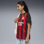 Puma Unisex-Child A.C. Milan Home Jersey Replica, for All Time Red- Black AH25,
