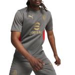 PUMA Mens ACM Crew Neck Short Sleeve Jersey Casual - Grey - Size S