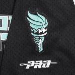 Pro Standard Mens WNBA New York Liberty Mesh Button Down Mesh Top Black L