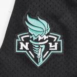 Pro Standard Mens WNBA New York Liberty Mesh Button Down Mesh Top Black L