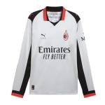 PUMA AC Milan x Slam Jam 25/26 Long Sleeve Jersey – Official Licensed Product, Made with Recycled Materials (US, Alpha, Medium, Regular, Regular, Silver)