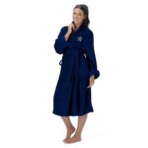 Northwest NFL Dallas Cowboys Unisex-Adult Silk Touch Bath Robe, Large/X-Large, Team Colors