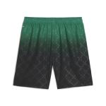 PUMA Mens Ac Milan X Off-White Authentic Mesh Athletic Shorts Casual Bottoms Casual Moisture Wicking - Black, Green - Size S