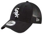 New Era Chicago White Sox Trucker 9FORTY Adjustable Snapback Hat Black