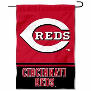 Cincinnati Reds Double Sided Garden Flag