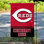 Cincinnati Reds Double Sided Garden Flag