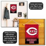 Cincinnati Reds Double Sided Garden Flag