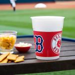 Boston Red Sox Plastic Cups - Pack of 25 - Premium Quality, Perfect for Sports Events & Team Parties