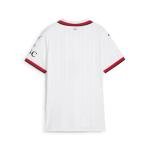 PUMA Womens Ac Milan Away Collared Short Sleeve Jersey Replica Casual - White - Size XS