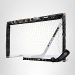 Franklin Sports Vegas Golden Knights Mini Hockey Set - Knee Hockey Goal, Ball, & 2 Hockey Stick Combo Set - Mini Goal Net - NHL Official Hockey Set