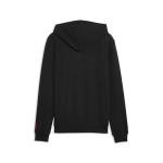 PUMA Men's A.C. Milan Hoodie, Black- White SS26, Medium Acm Ftblculture Hoodie