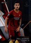 2018-19 Finest UEFA Champions League #52 Lorenzo Pellegrini AS Roma Soccer Card