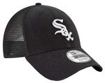 New Era Chicago White Sox Trucker 9FORTY Adjustable Snapback Hat Black