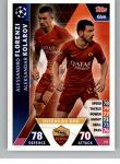 2018-19 Topps UEFA Champions League Match Attax #252 Alessandro Florenzi AS Roma Soccer Trading Card
