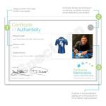 Exclusive Memorabilia Javier Zanetti and Lothar Matthäus Signed Inter Milan Soccer Jerseys. Dual Frame