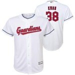 Outerstuff Steven Kwan Cleveland Guardians MLB Kids Youth 8-20 White Home Player Jersey (14-16)