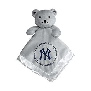 BabyFanatic Gray Security Bear - MLB New York Yankees - Officially Licensed Snuggle Buddy