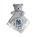 BabyFanatic Gray Security Bear - MLB New York Yankees - Officially Licensed Snuggle Buddy