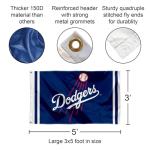 WinCraft Los Angeles Dodgers Logo 3x5 Foot Grommet Banner Flag