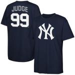 Aaron Judge New York Yankees MLB Kids Youth 4-20 Navy Official Name & Number Performance Jersey T-Shirt (US, Numeric, 5, 6, Regular, Aaron Judge New York Yankees Navy)