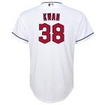 Outerstuff Steven Kwan Cleveland Guardians MLB Kids Youth 8-20 White Home Player Jersey (14-16)
