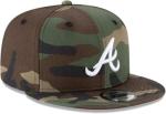 New Era Unisex-Adult MLB 9Fifty Camo Primary Logo Adjustable Snapback Hat Cap One Size Fits All (US, Alpha, One Size, Atlanta Braves, Atlanta Braves)