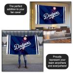 WinCraft Los Angeles Dodgers Logo 3x5 Foot Grommet Banner Flag