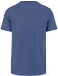 47 Brand MLB Men's Team Color Distressed Imprint Primary Logo Short Sleeve Baseball T-Shirt - Chicago Cubs - Blue - Large