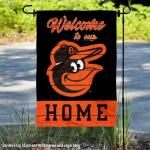 Baltimore Orioles Welcome To Our Home Double Sided Garden Flag