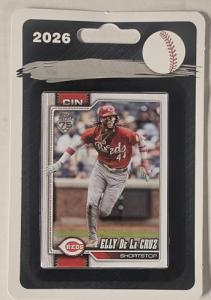 2026 Team Set Cincinnati Blister Packed 12 Card Topps Reds Team Set Series 1