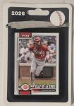 2026 Team Set Cincinnati Blister Packed 12 Card Topps Reds Team Set Series 1