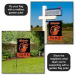Baltimore Orioles Welcome To Our Home Double Sided Garden Flag