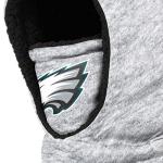 FOCO Philadelphia Eagles NFL Heather Grey Big Logo Hooded Gaiter